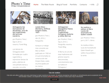 Tablet Screenshot of photostime.net